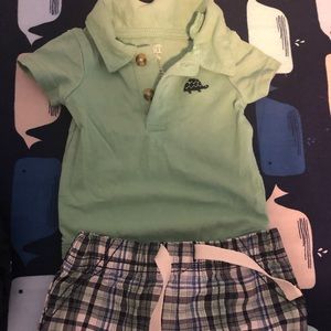 Polo and shirts Boy onesie set